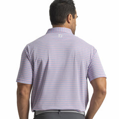 FootJoy Men Heather Stripe Pique
