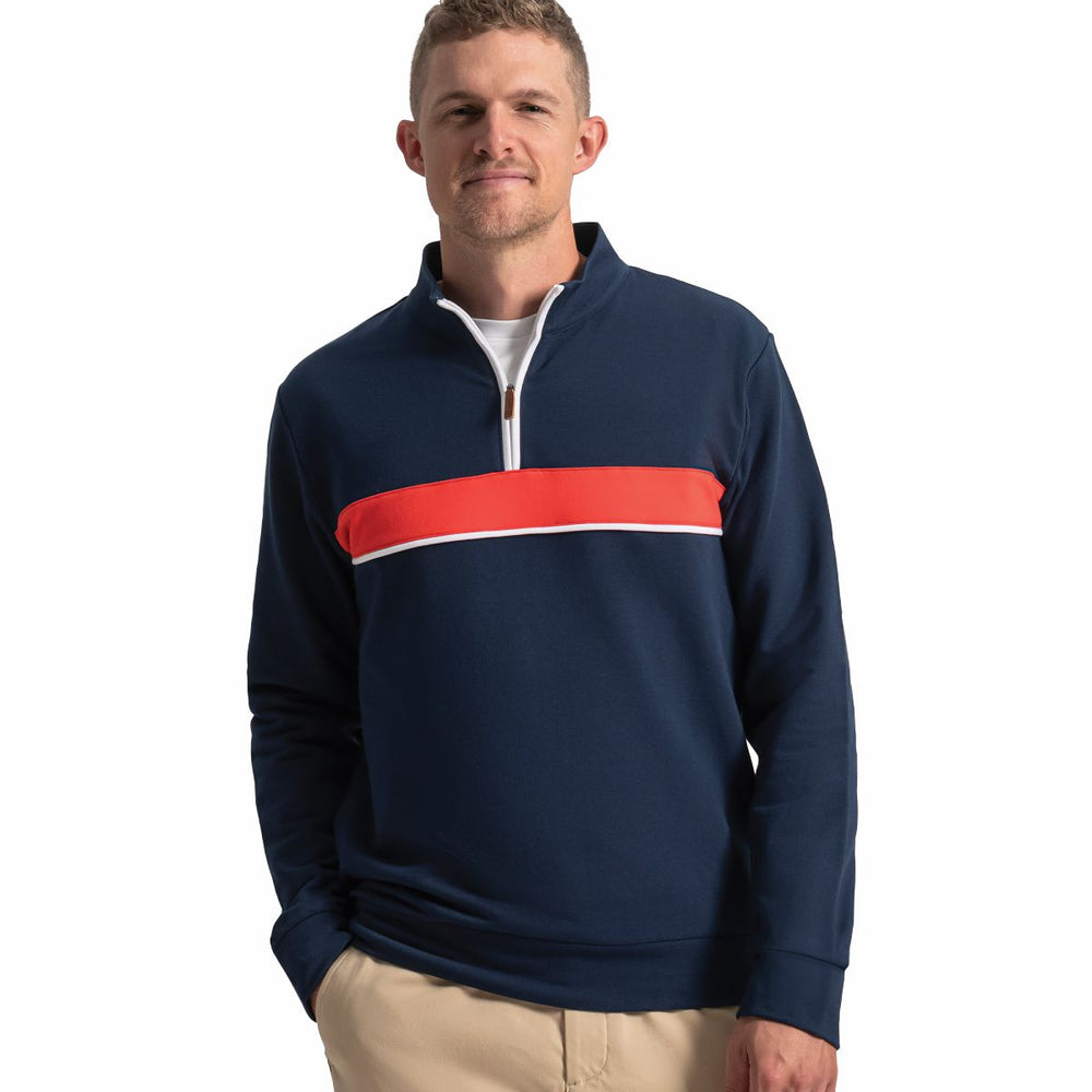 FootJoy Men Après Tee Fleece Knit Quarter-Zip