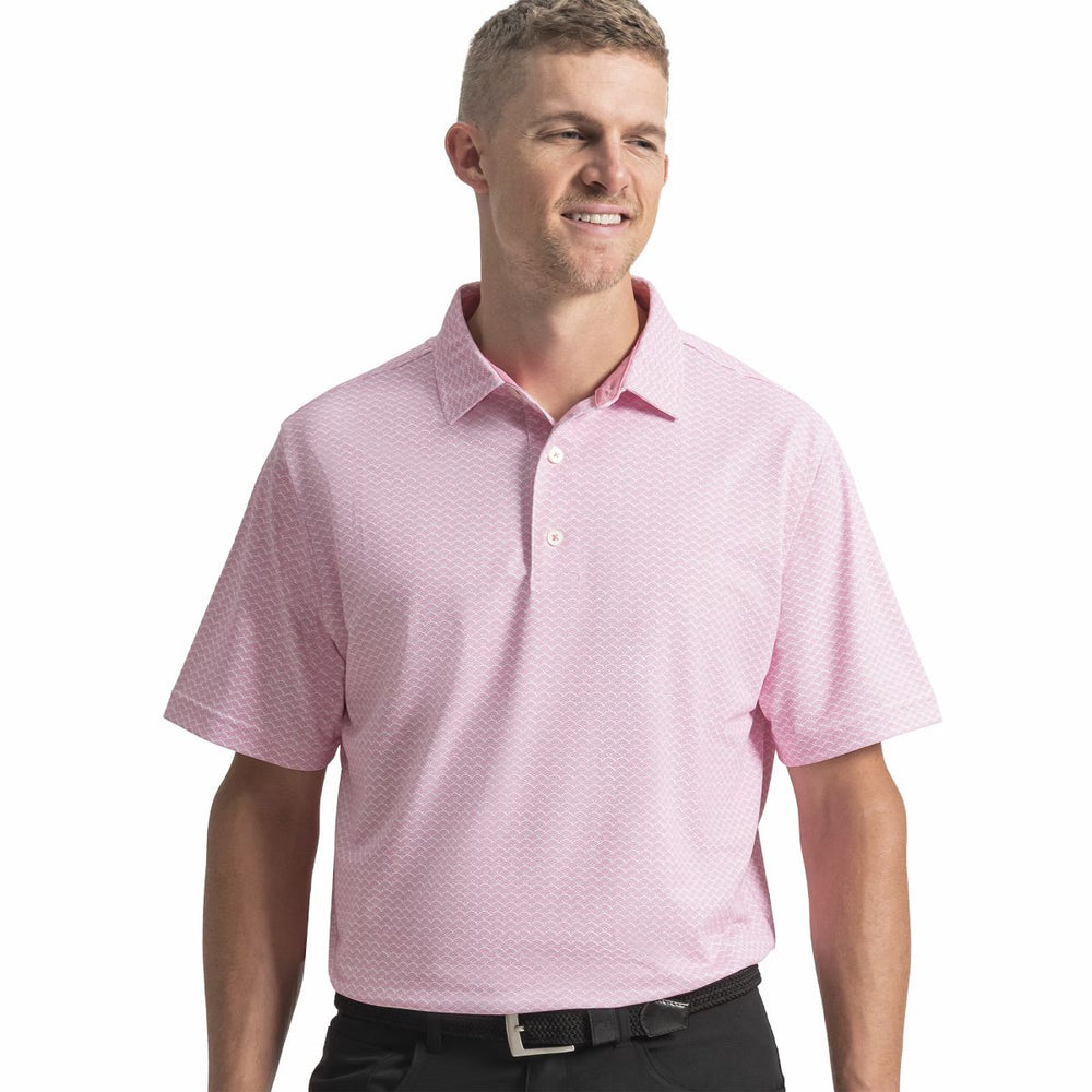 FootJoy Men Scallop Geo Pique