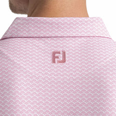 FootJoy Men Scallop Geo Pique