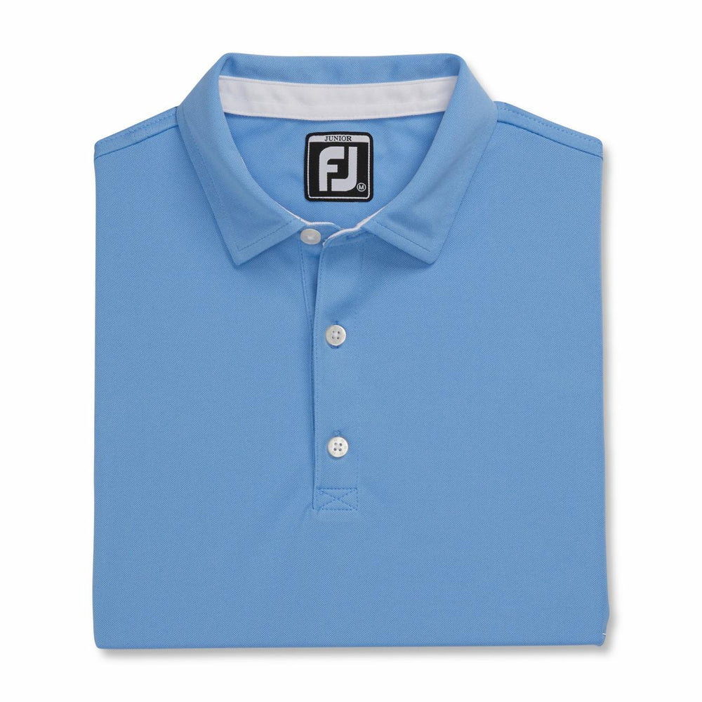 FootJoy Apparel | Men Solid Pique Self Collar Junior