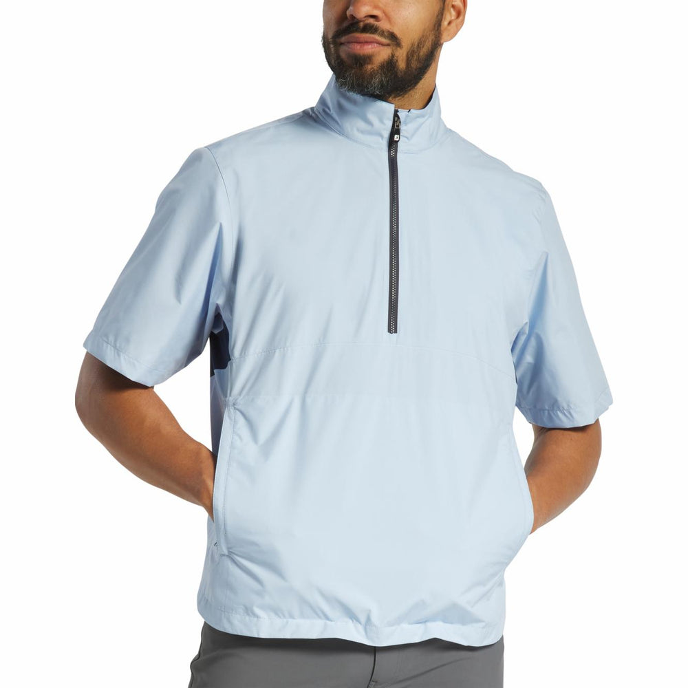 FootJoy Outer Layers | Men HydroLite X Short Sleeve Rain Shirt