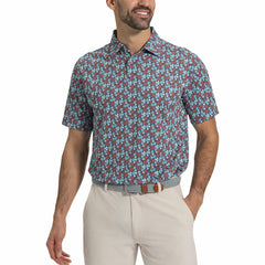 FootJoy Shirts | Men Hawaiian Floral Lisle