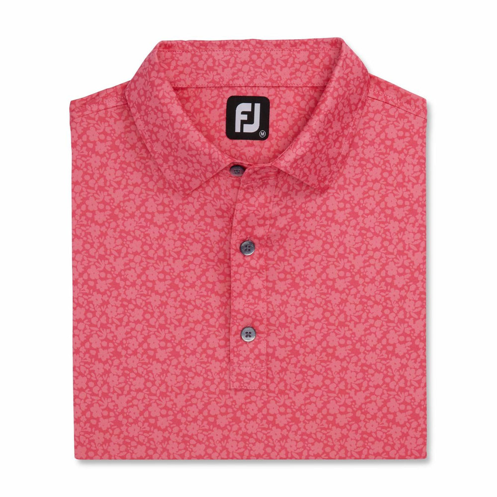 FootJoy Shirts | Men Painted Floral Lisle