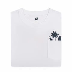 FootJoy Shirts | Men Surf Graphic Pocket Tee