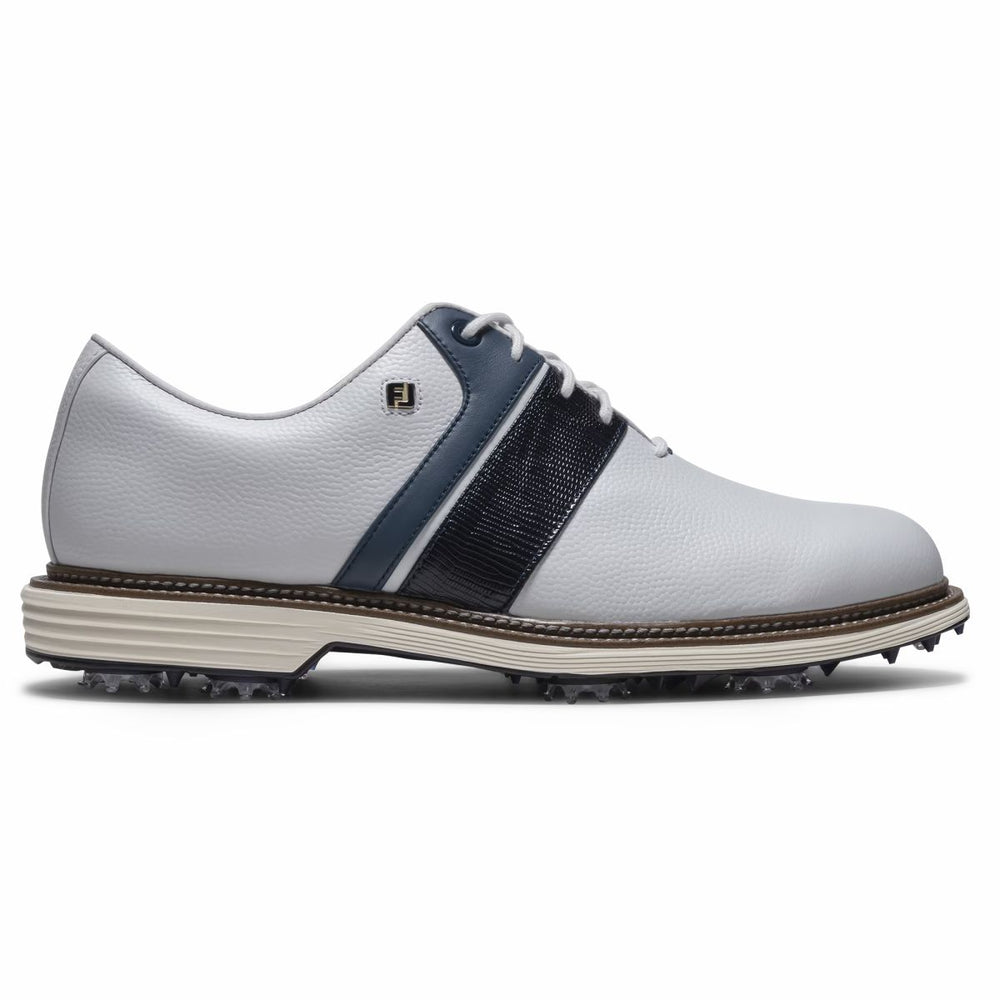 White / Midnight Navy Lizard Texture / Steel Blue,7,Narrow