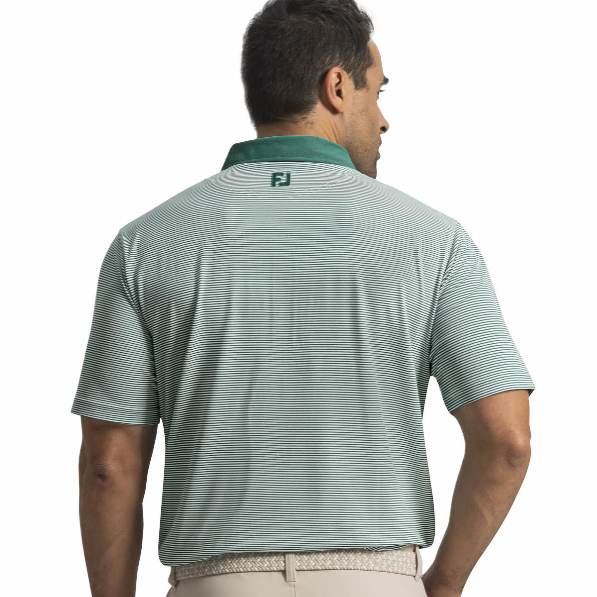 FootJoy Men Feeder Stripe Pique