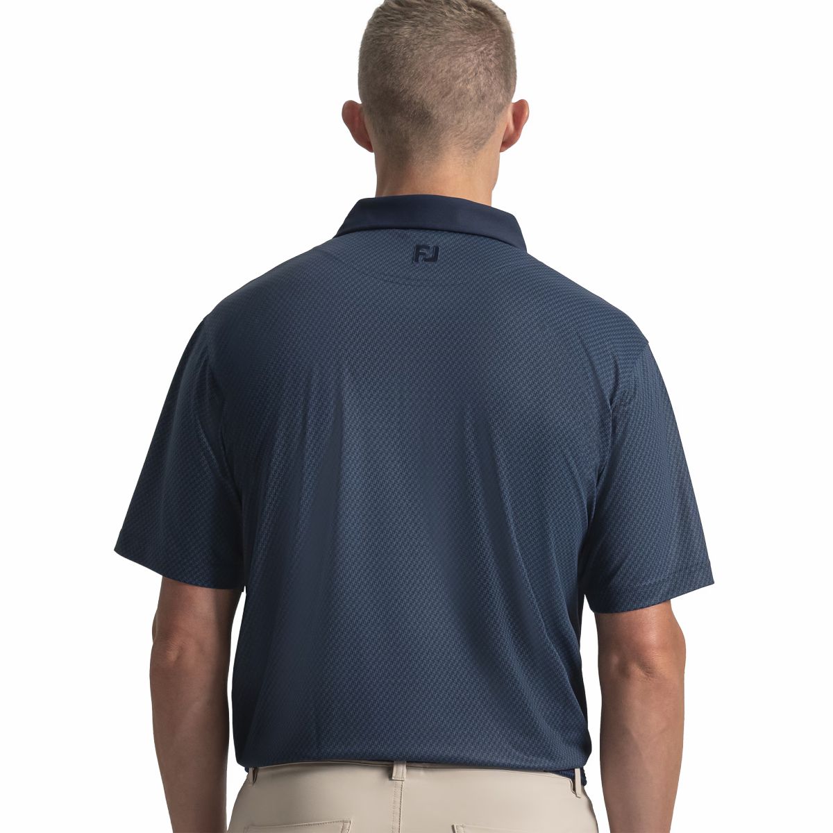 FootJoy Men Star Geo Pique