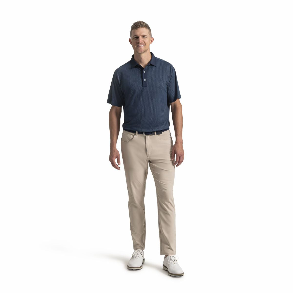FootJoy Men Star Geo Pique