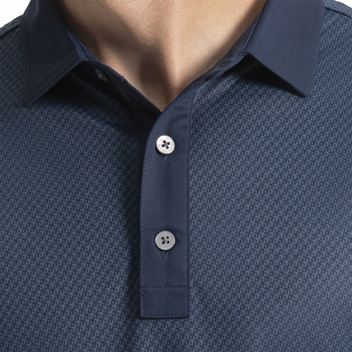 FootJoy Men Star Geo Pique