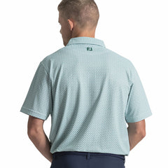 FootJoy Men Scallop Geo Pique