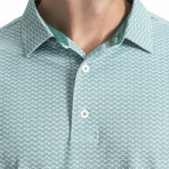 FootJoy Men Scallop Geo Pique