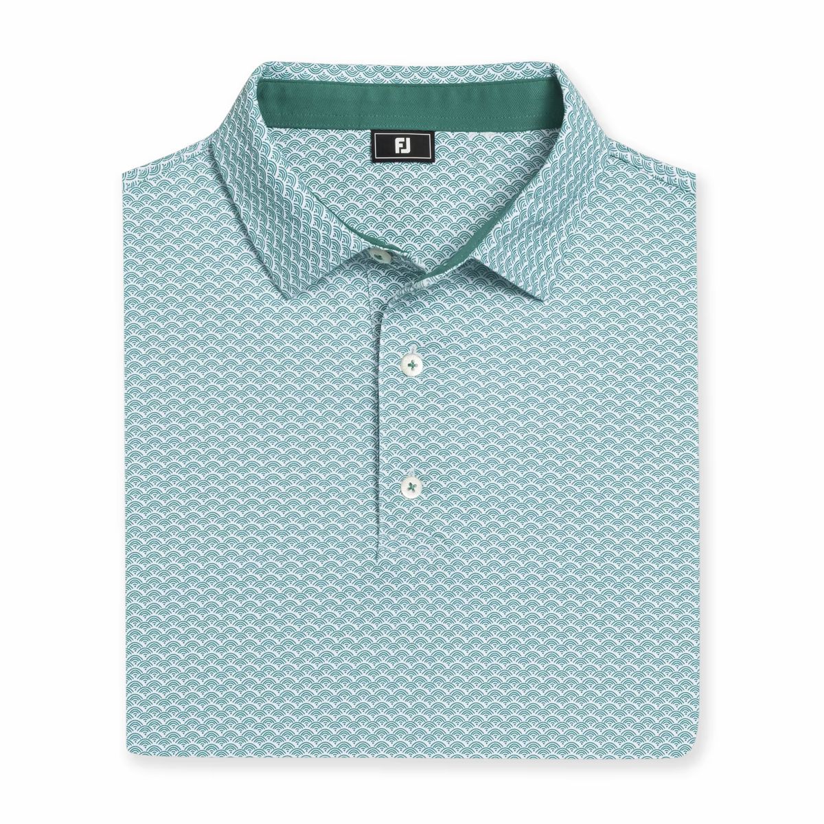 FootJoy Men Scallop Geo Pique