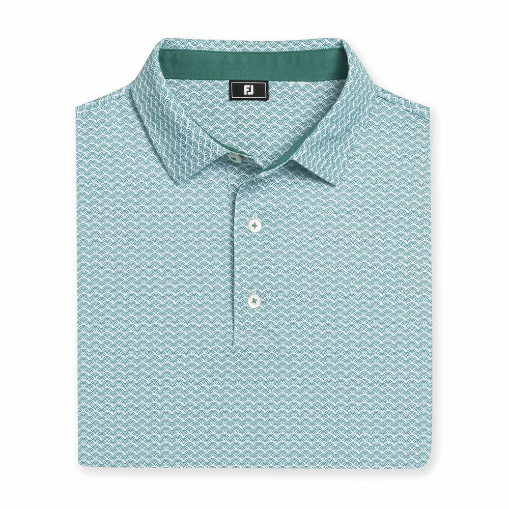 FootJoy Men Scallop Geo Pique