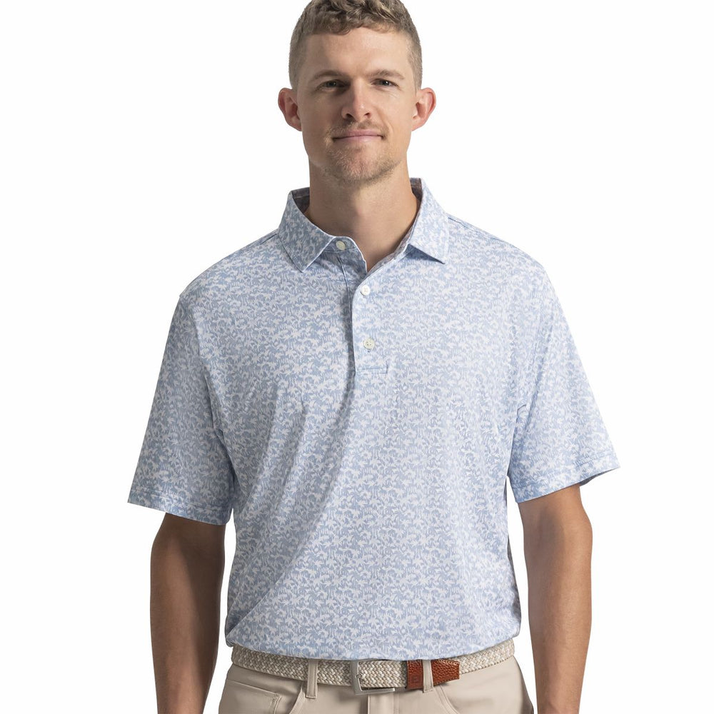 Chambray / White,S