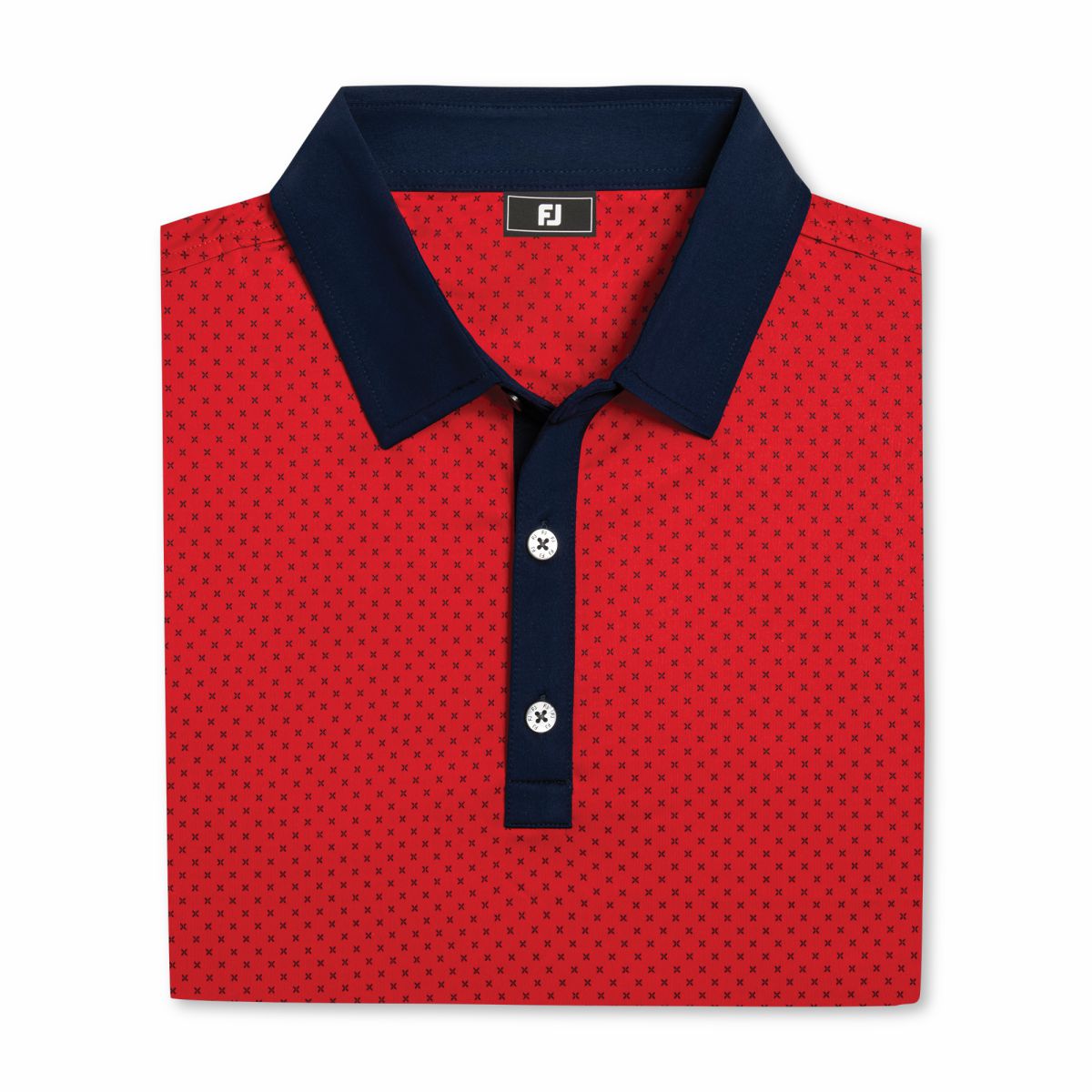 Red / Navy,S