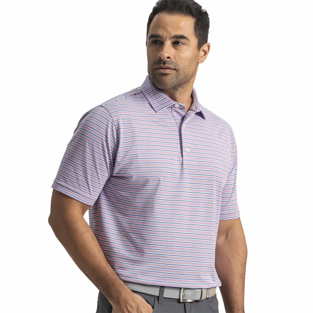 FootJoy Men Heather Stripe Pique