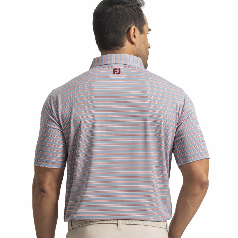 FootJoy Men Pinstripe Cluster Stripe Lisle