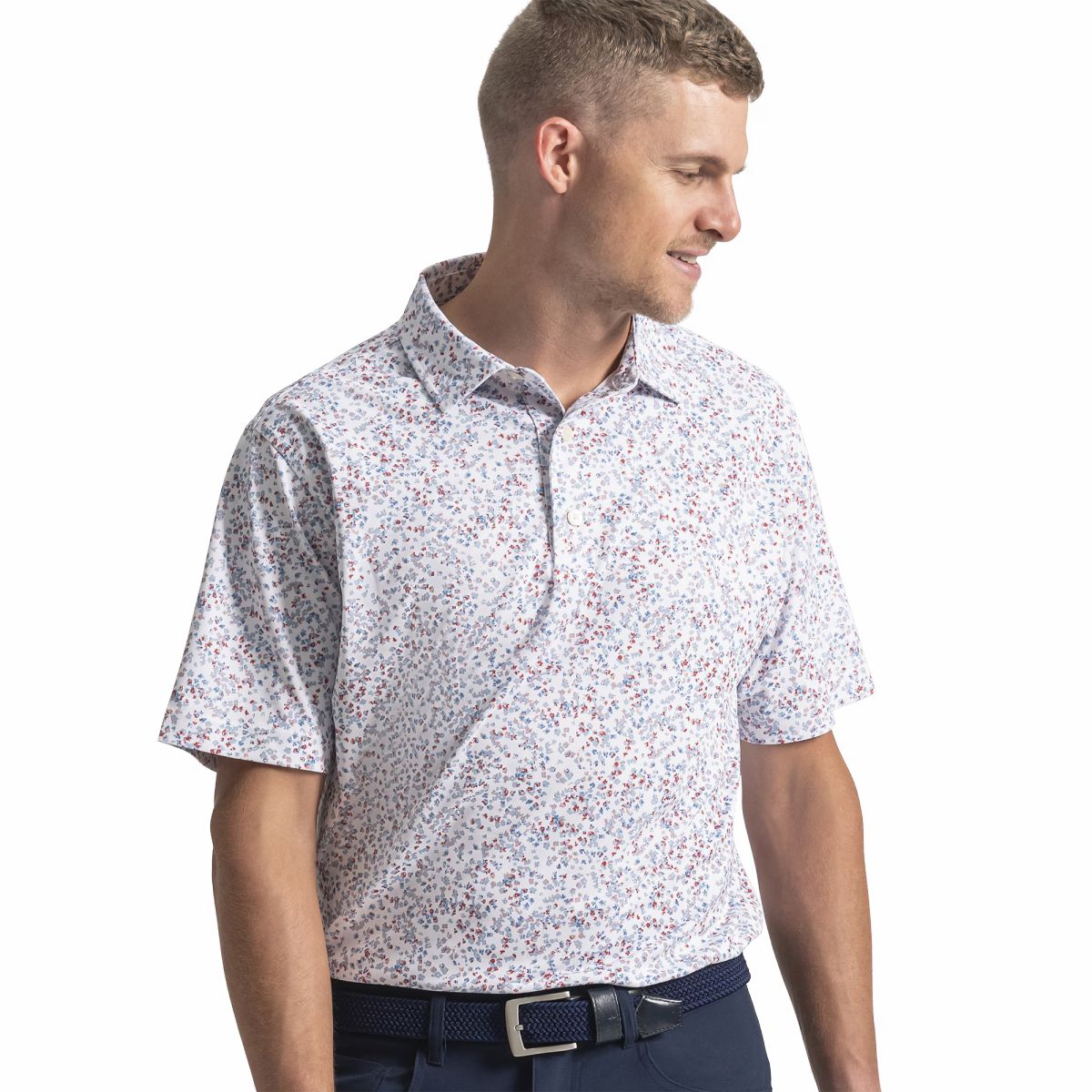 White / Blue / Nantucket Red,S