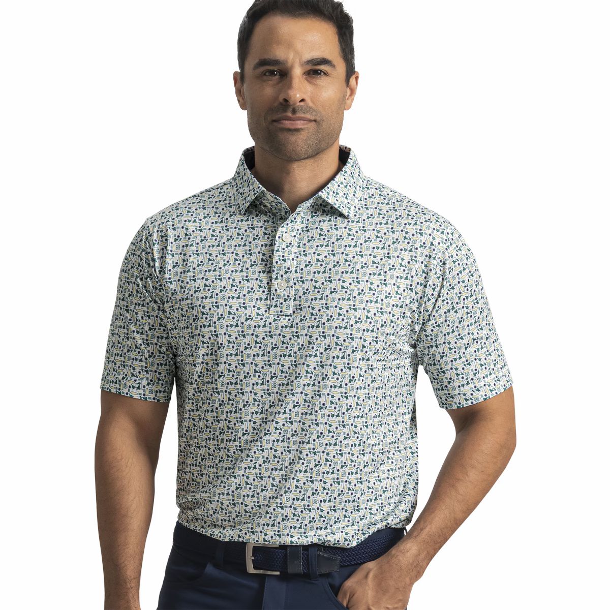Field Green / White / Sunshine / Navy,S