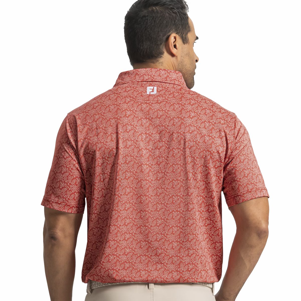 FootJoy Men Wingtip Floral Lisle