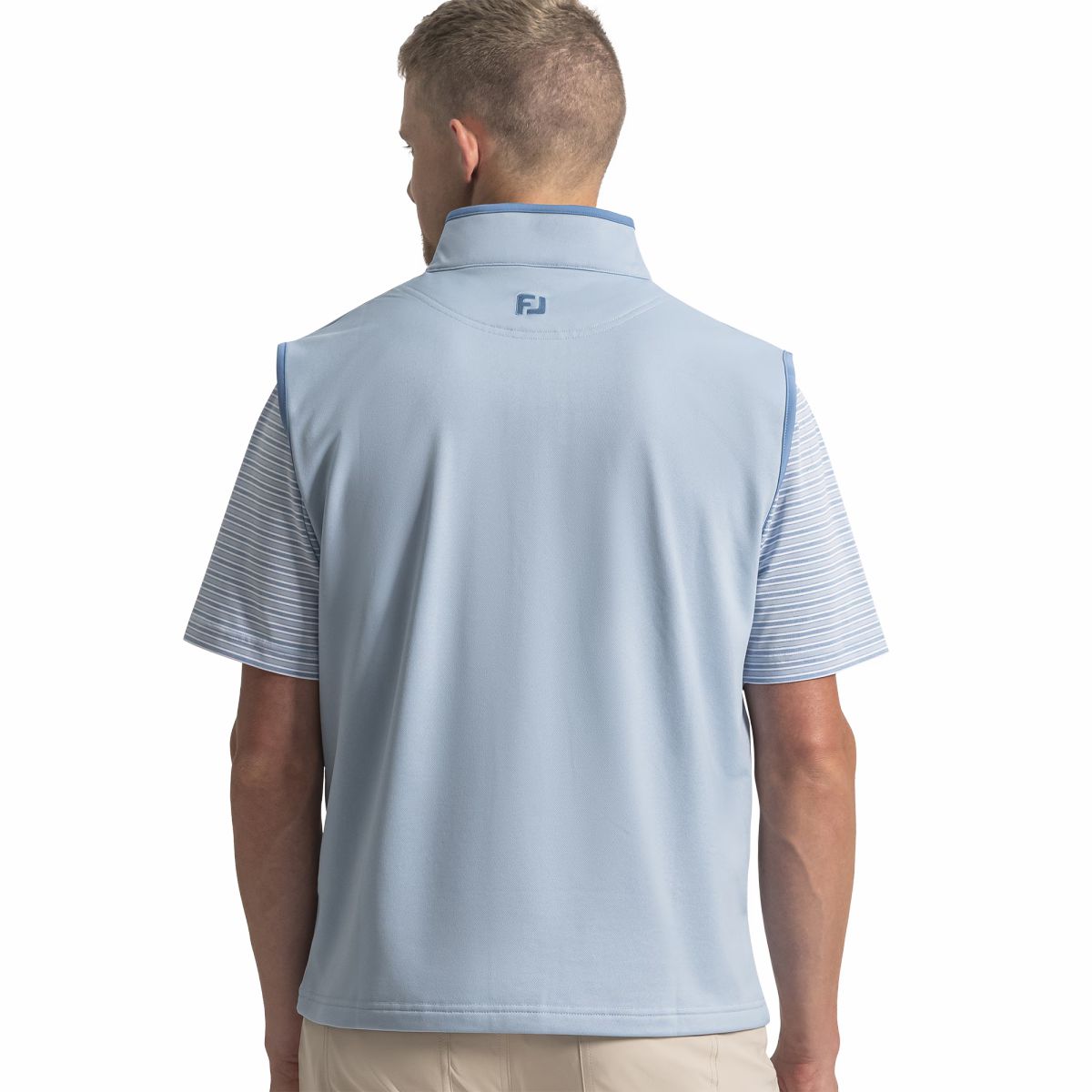FootJoy Men Brushed Back Vest Pique
