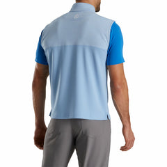 FootJoy Men Heather Yoke Half-Zip Vest-Previous Season Style