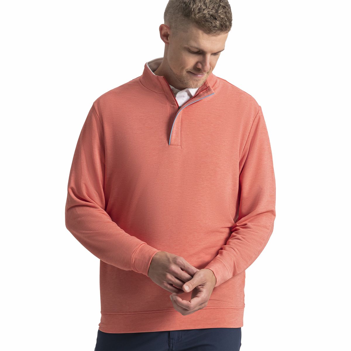 FootJoy Men Hidden Placket Mid-Layer