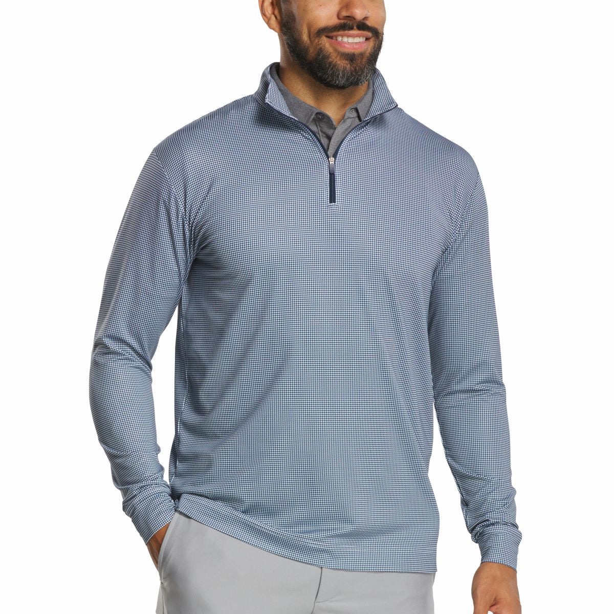 Navy / White,S