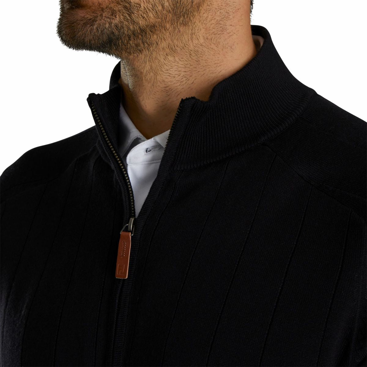 FootJoy Men Drop Needle Lined Sweater