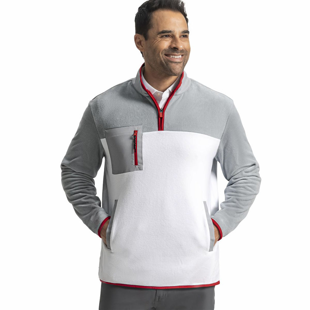 White / Grey,S