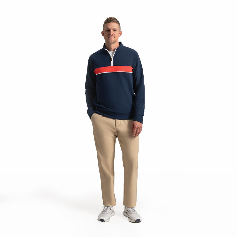 FootJoy Men Après Tee Fleece Knit Quarter-Zip