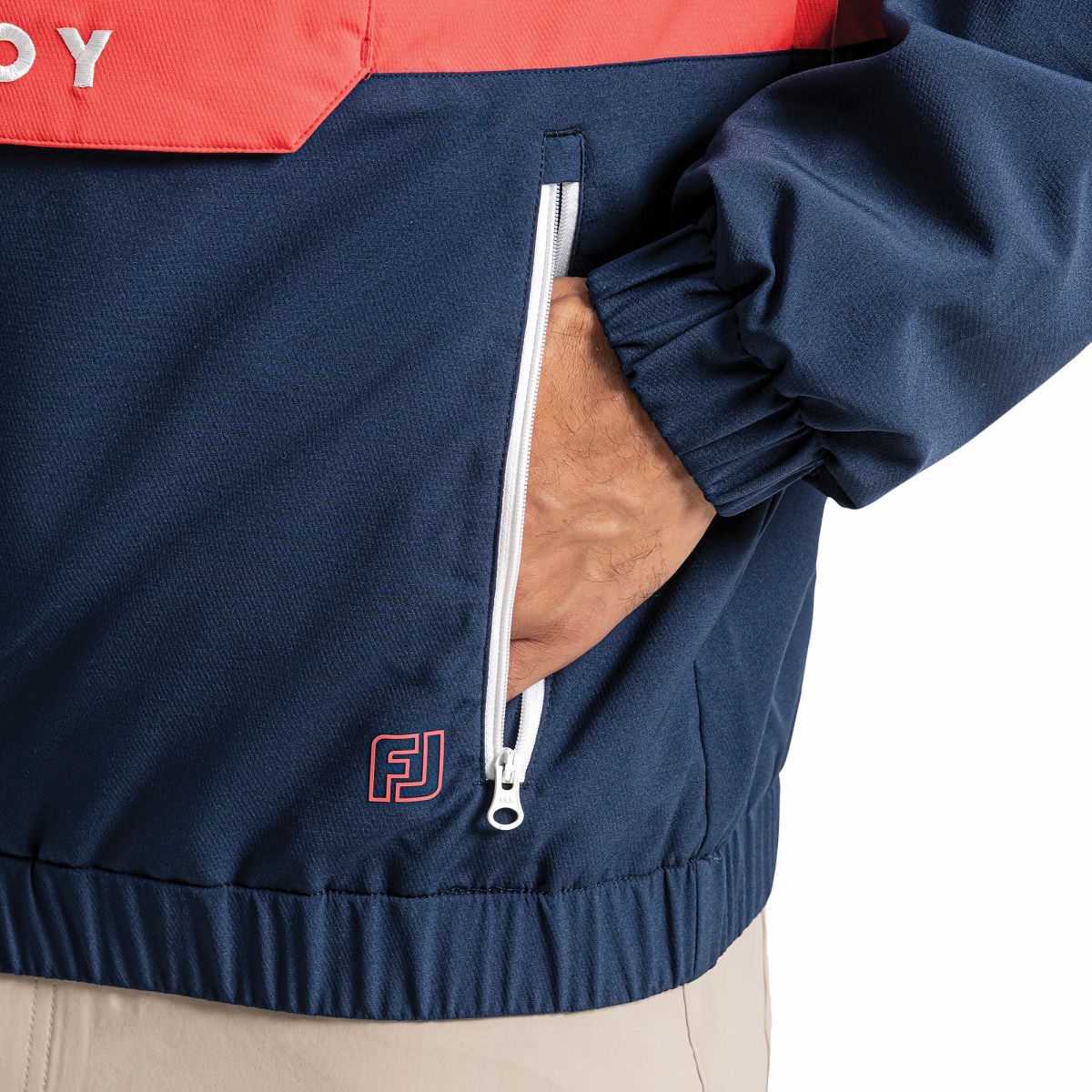 FootJoy Men Après Tee Windbreaker Hoodie