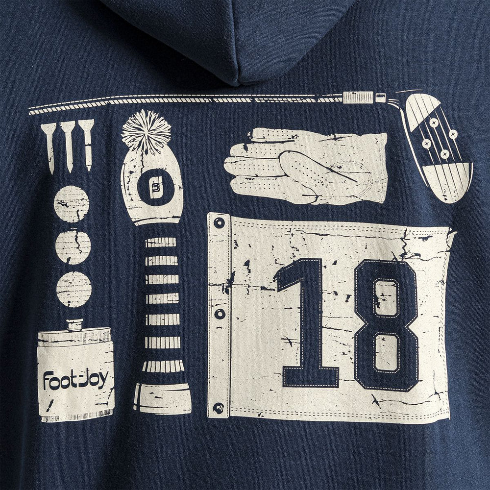 FootJoy Men Heritage Golf Motif Hoodie
