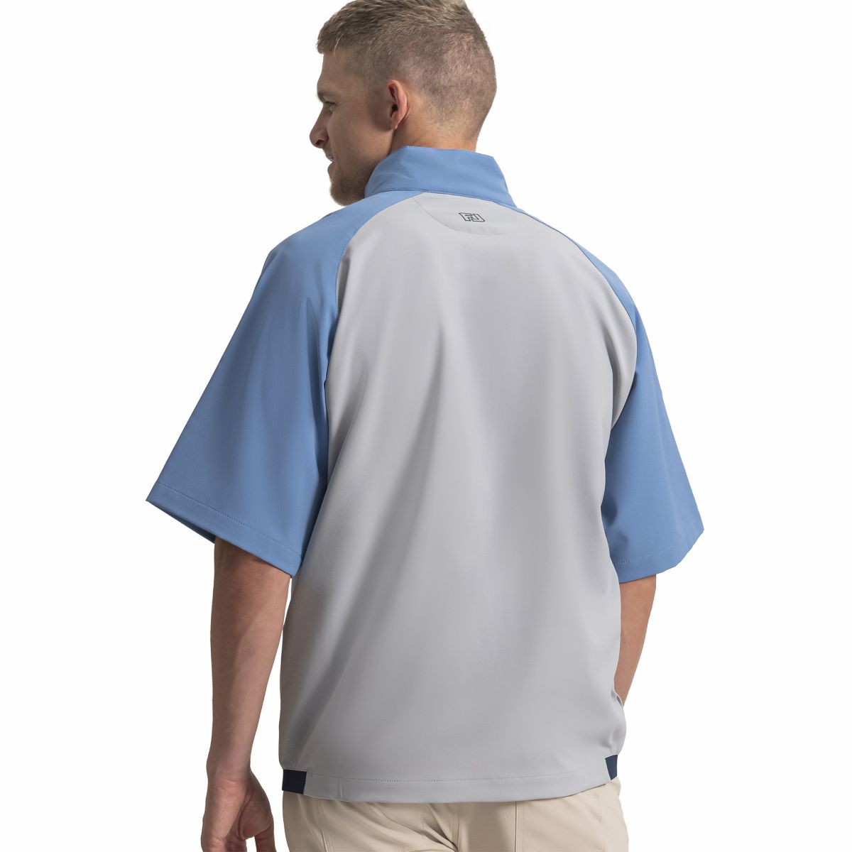 FootJoy Men Zephyr Short Sleeve Windshirt