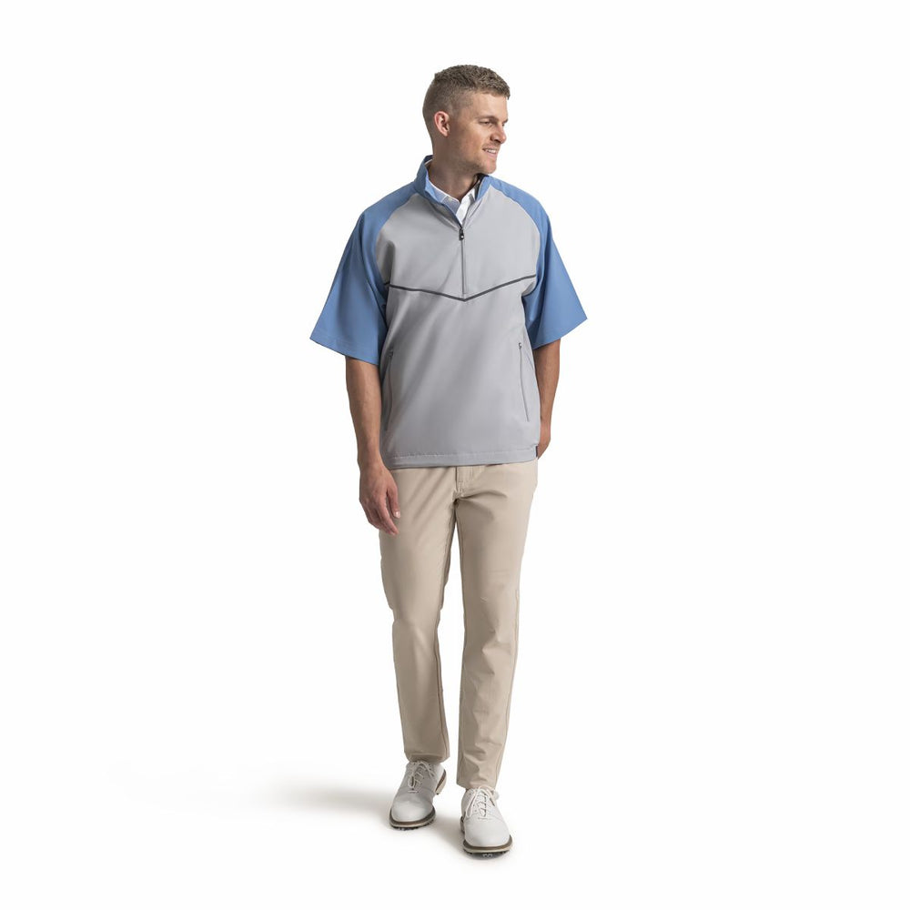 FootJoy Men Zephyr Short Sleeve Windshirt