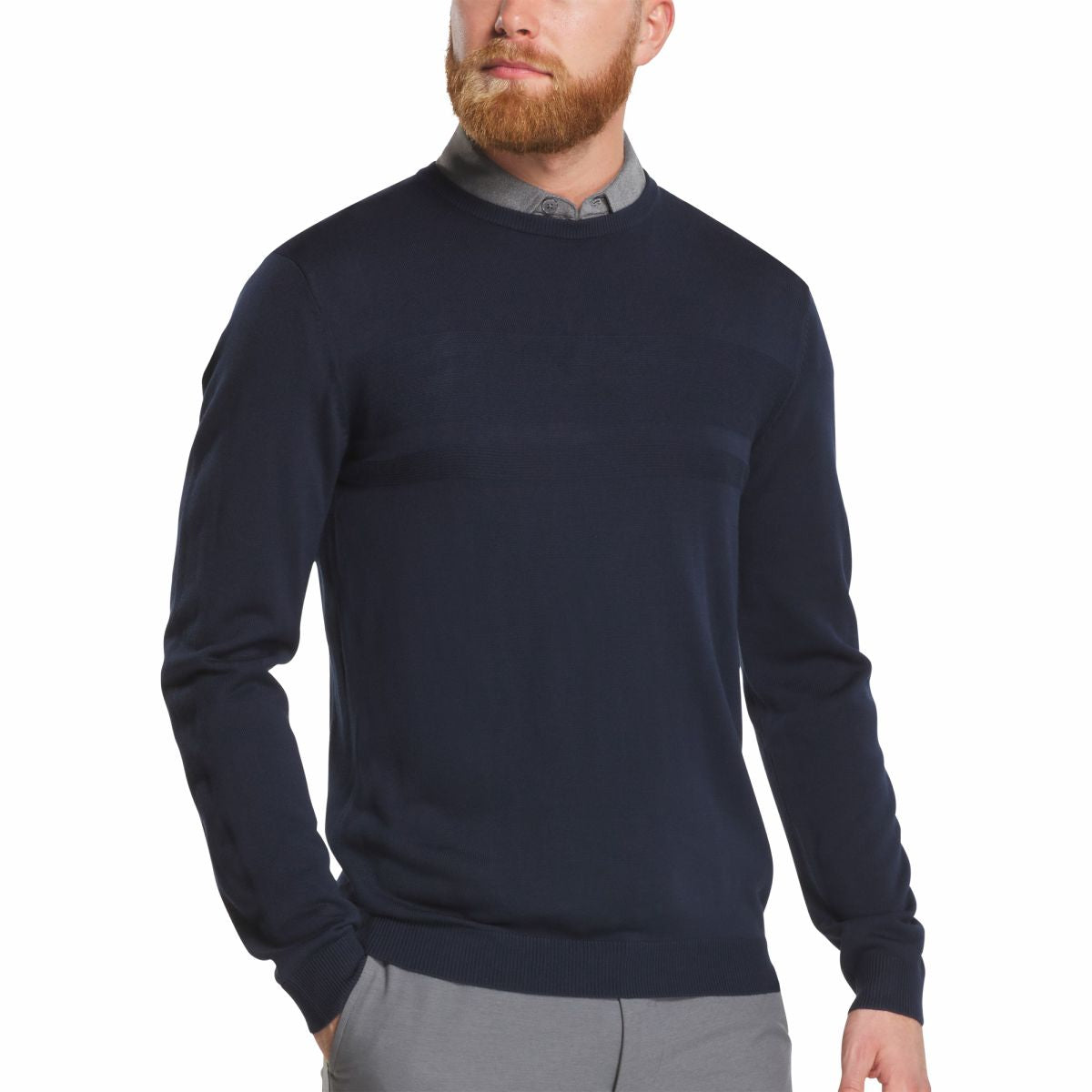 FootJoy Men Tonal Block Crewneck Sweater