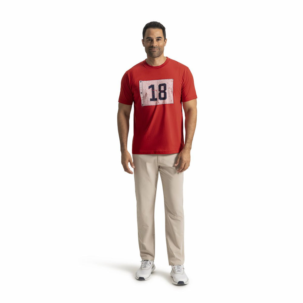 FootJoy Men 18 Flag Tee