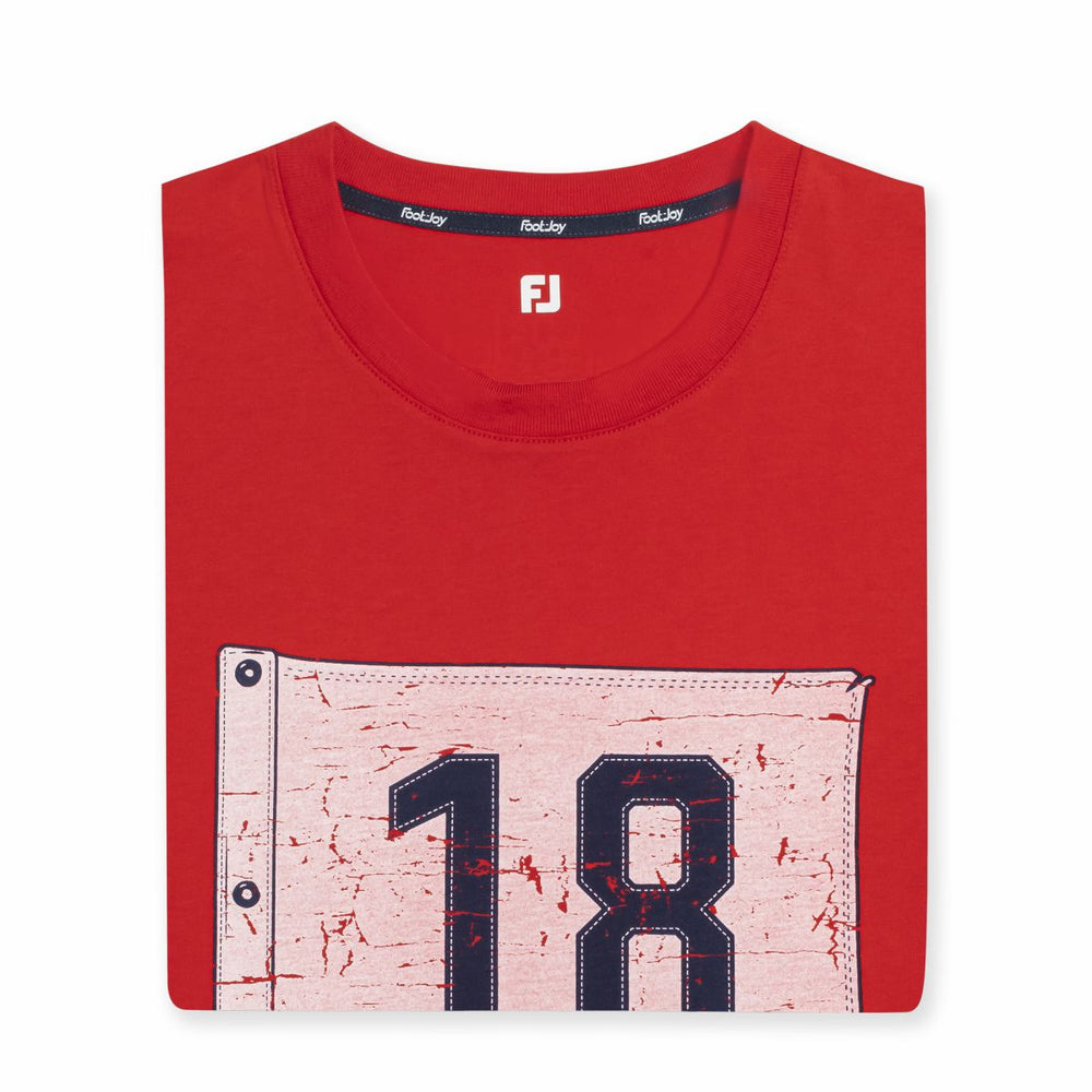 FootJoy Men 18 Flag Tee