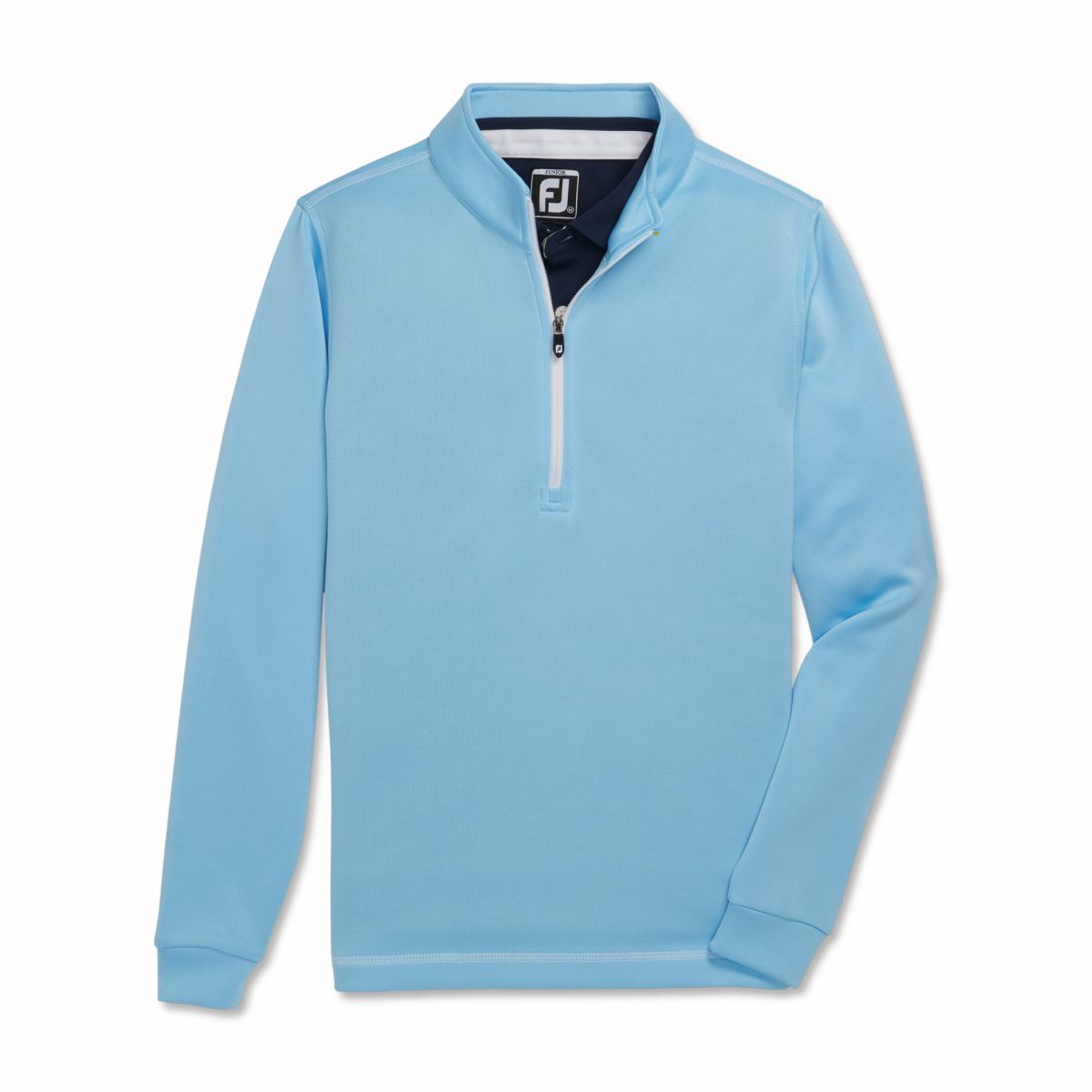 FootJoy Men Half-Zip Contrast Stitch Mid-Layer Junior