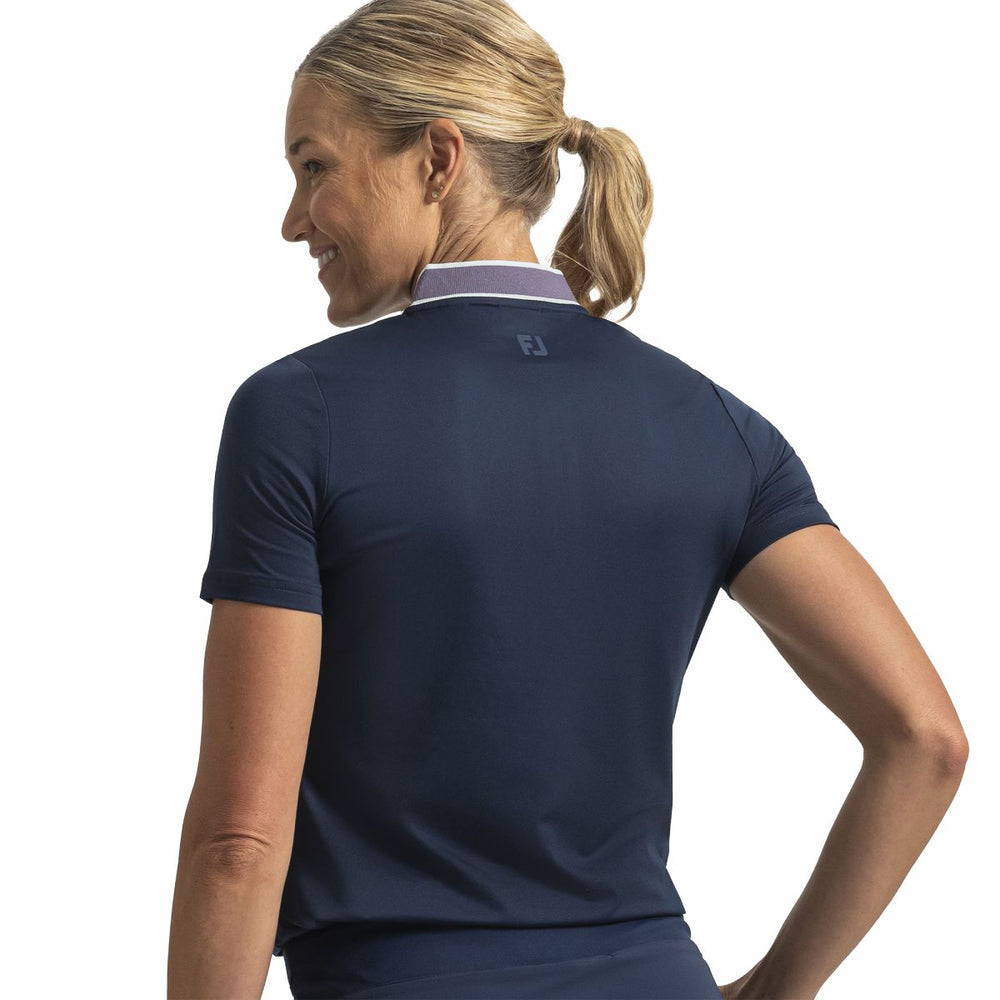 FootJoy Women Blade Collar Zip Polo Women
