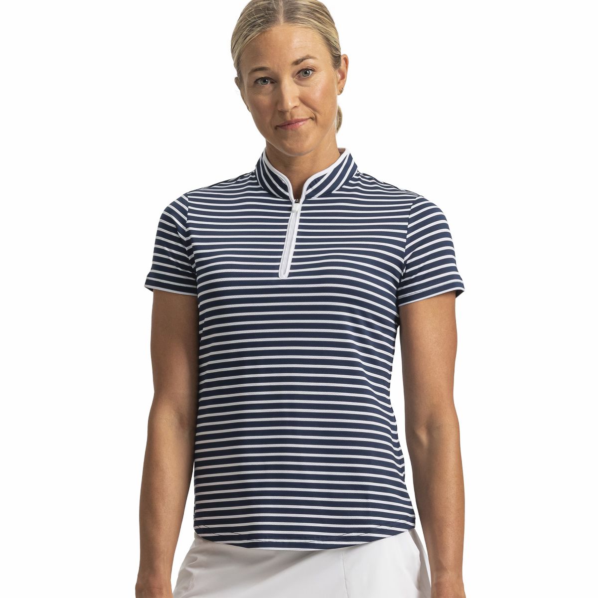 FootJoy Women Zip Front Stripe Women