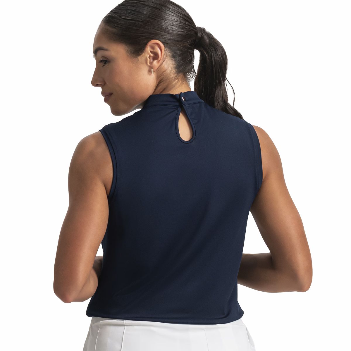 FootJoy Women Keyhole Mock Neck Tank Women
