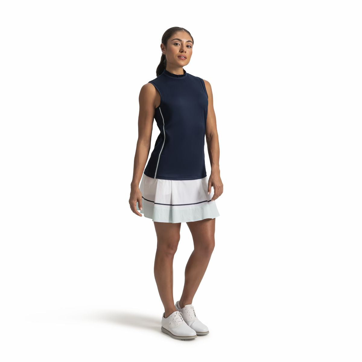 FootJoy Women Keyhole Mock Neck Tank Women