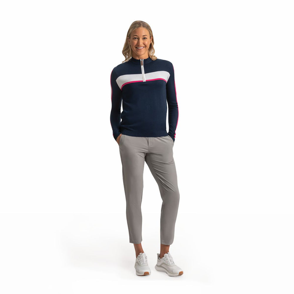 FootJoy Women Après Tee Knit Sweater Quarter-Zip Women