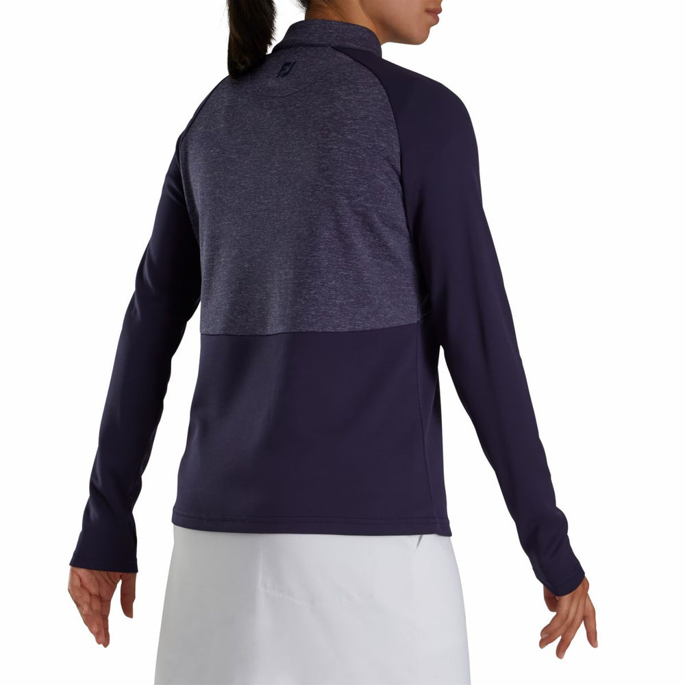 FootJoy Women Heather Block Half-Zip Mid-Layer Women