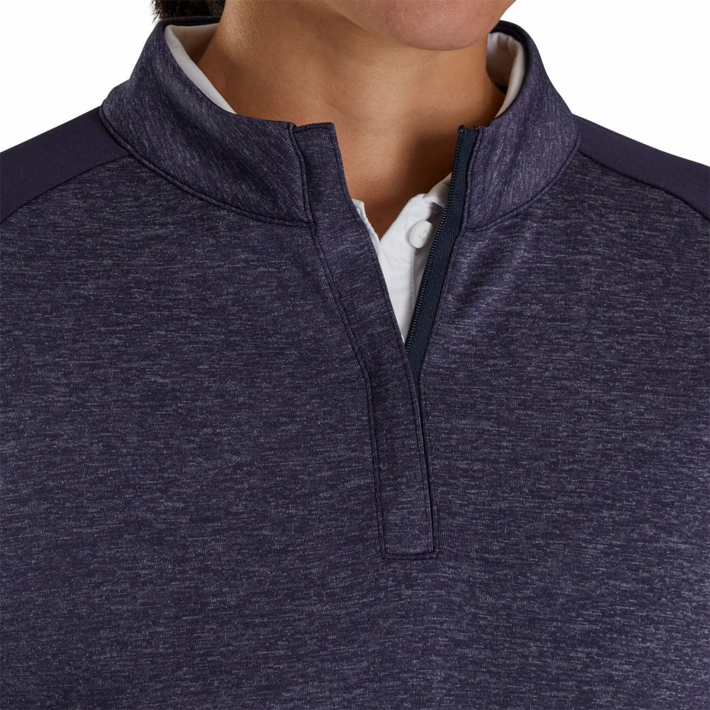 FootJoy Women Heather Block Half-Zip Mid-Layer Women