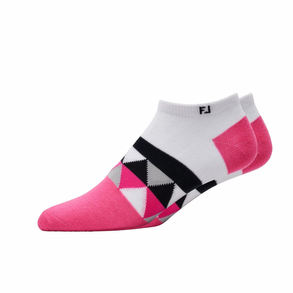 White / Hot Pink / Black,6-9