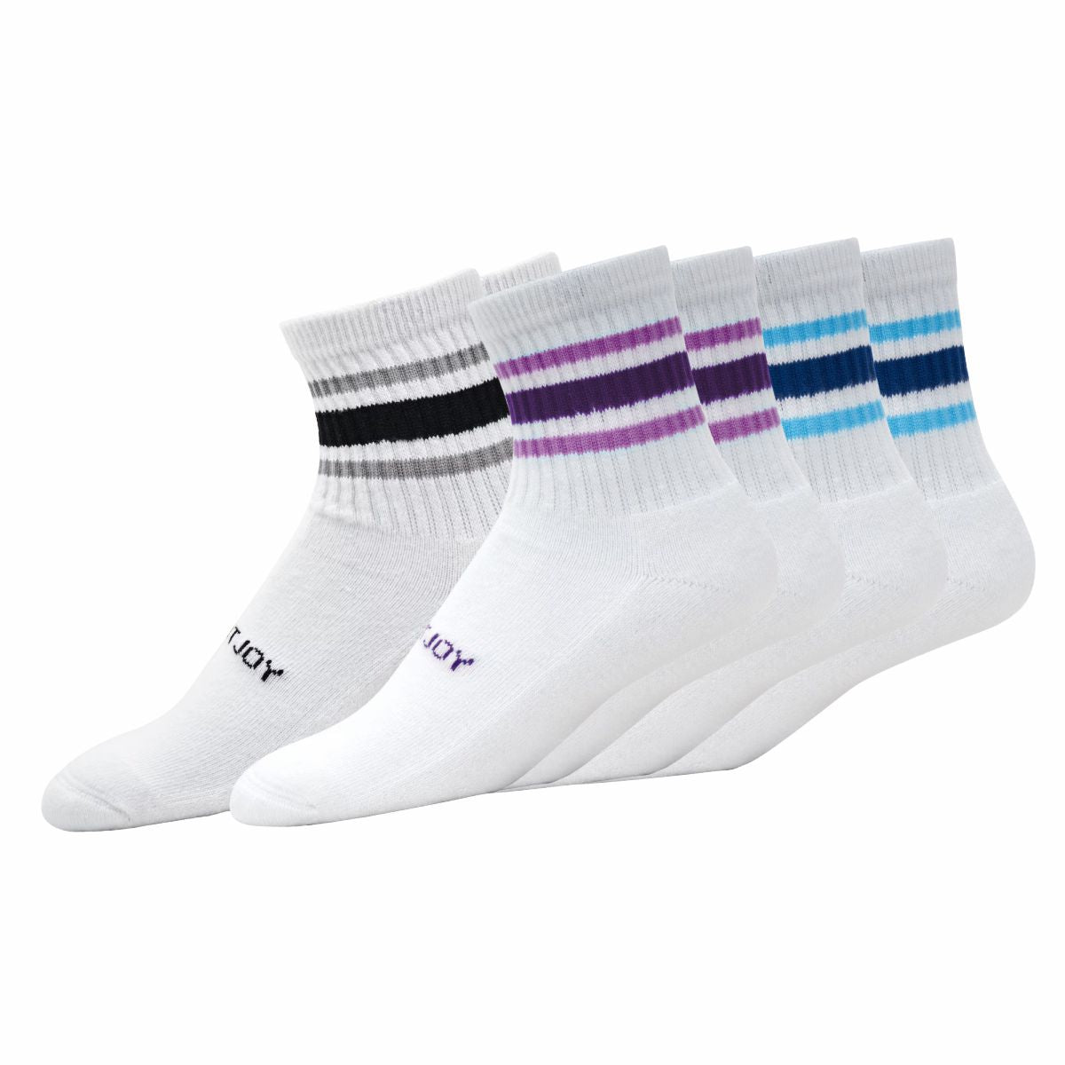 FootJoy Women ComfortSof Quarter Stripe 3-Pack Women