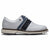 White / Midnight Navy Lizard Texture / Steel Blue